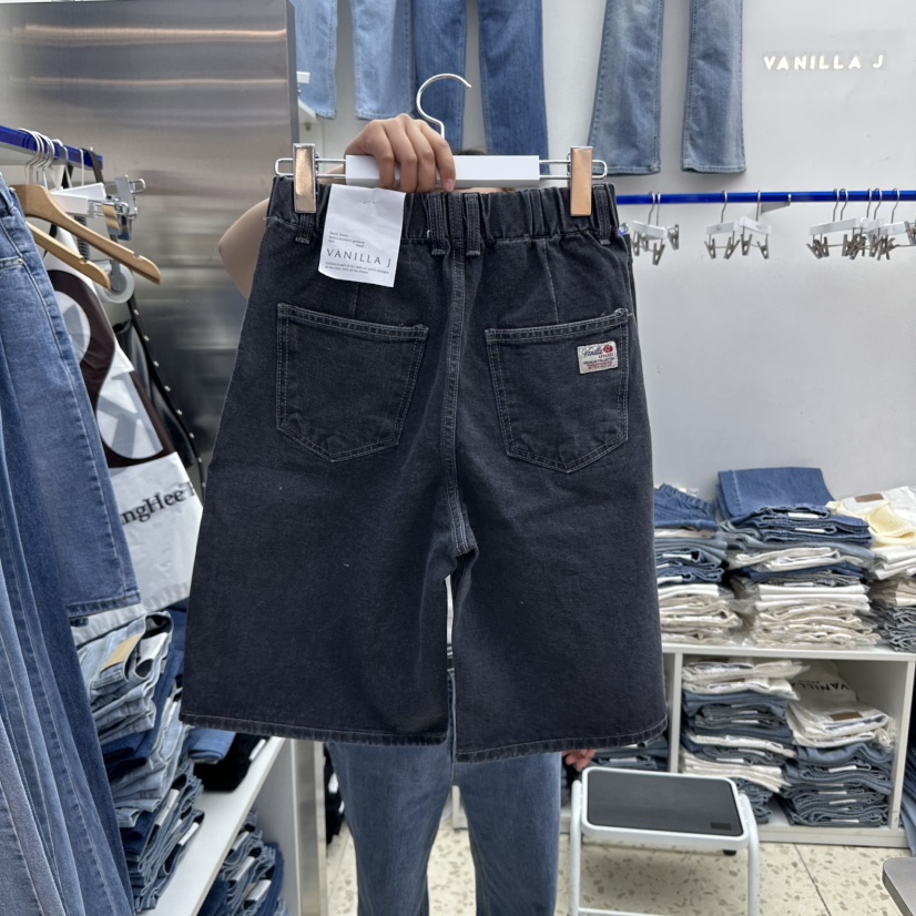 VANILLA J韓國直郵㊣東大門實拍女裝新品休閑推薦25春夏短褲VANILLA J短褲