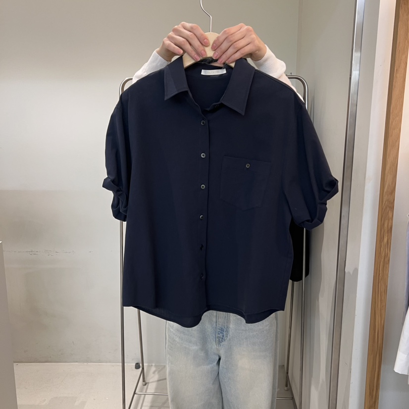 OUTRENE直郵韓國代購㊣女裝新品25春夏人氣熱賣時尚襯衫蕾絲衫OUTRENE襯衫/蕾絲衫圖色3