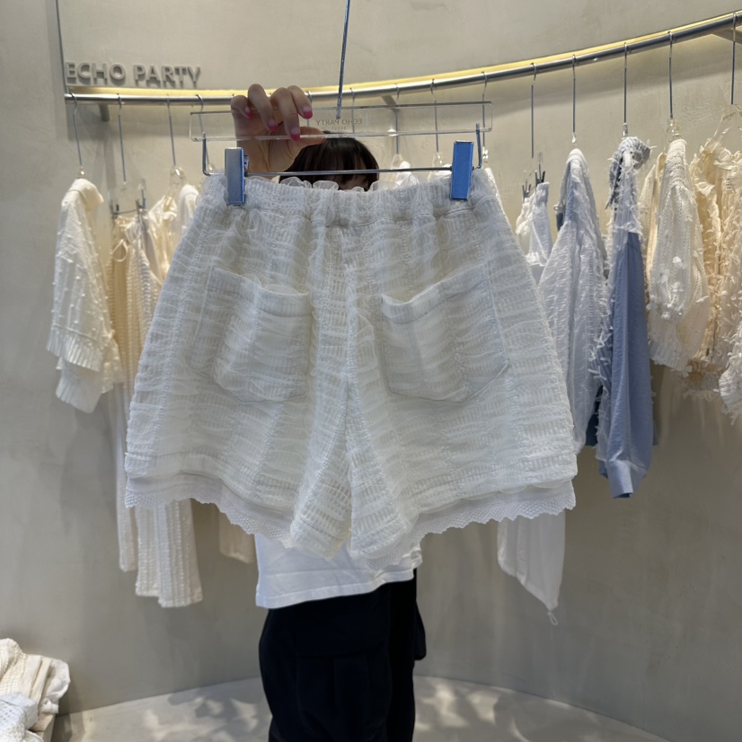 ECHOPARTY韓國直郵㊣女裝新品推薦人氣休閑25春夏熱賣時尚短褲ECHOPARTY短褲