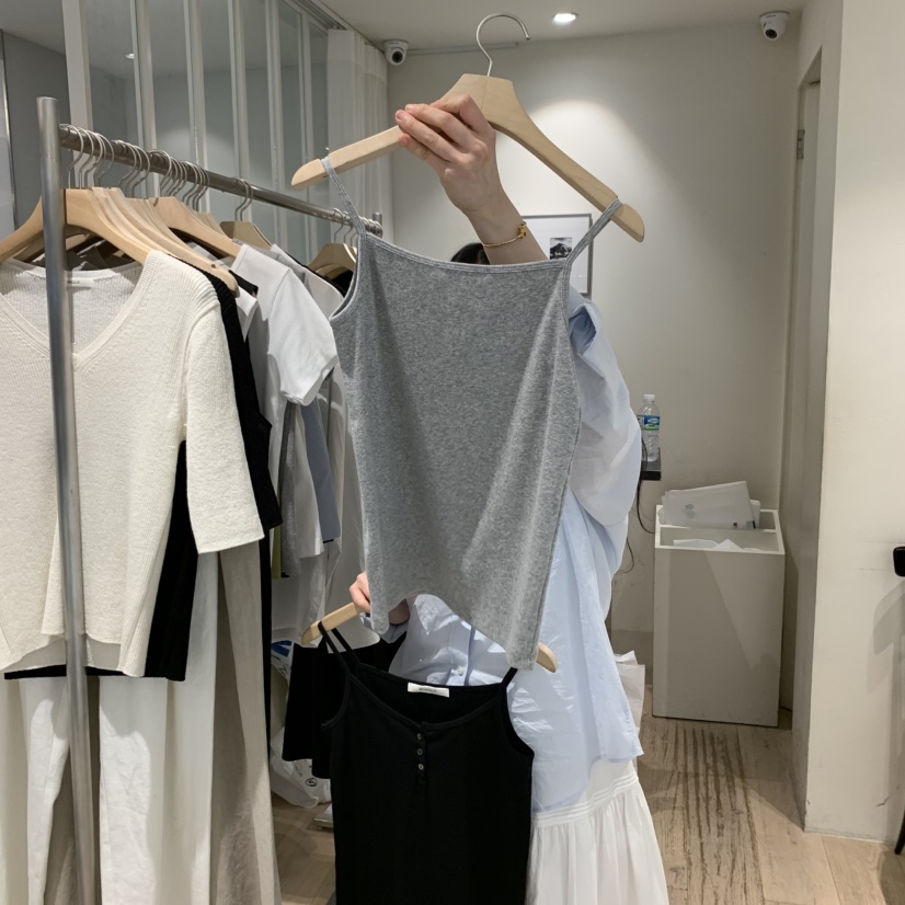 MONIQUE韓國㊣直郵東大門代購女裝新款人氣25春夏推薦吊帶背心MONIQUE吊帶/背心