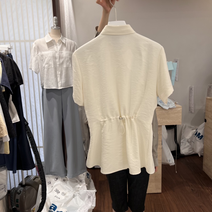 UNDERSTANDING韓國㊣直郵東大門代購女裝新品25春夏襯衫蕾絲衫UNDERSTANDING襯衫/蕾絲衫