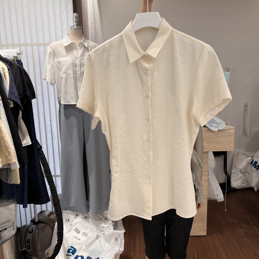 UNDERSTANDING韓國㊣直郵東大門代購女裝新品25春夏襯衫蕾絲衫UNDERSTANDING襯衫/蕾絲衫