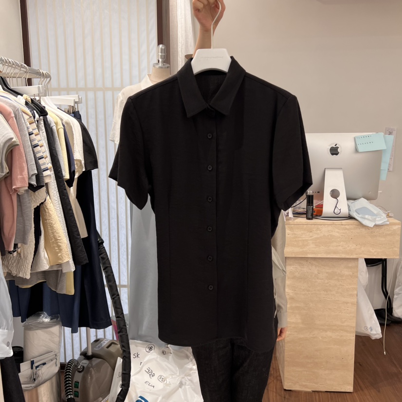 UNDERSTANDING韓國㊣直郵東大門代購女裝新品25春夏襯衫蕾絲衫UNDERSTANDING襯衫/蕾絲衫圖色2