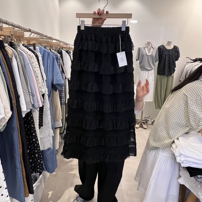 TAN&COMO韓國㊣直郵東大門代購女裝新品時尚25春夏長裙tan-COMO長裙圖色2