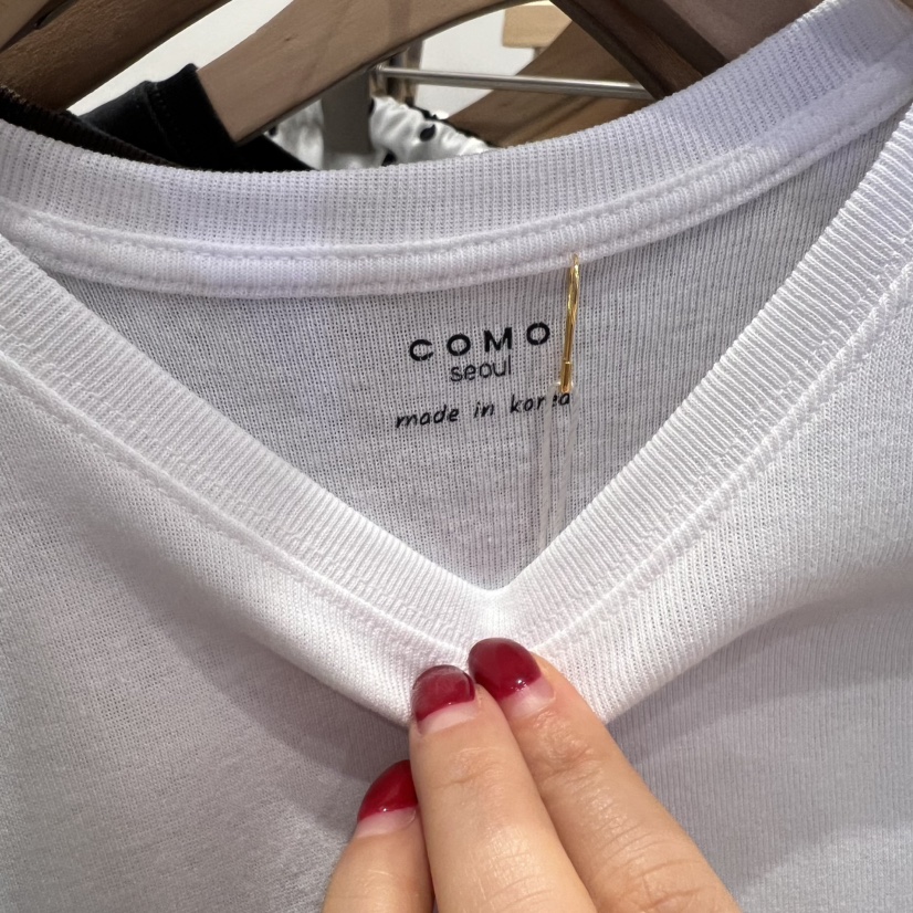 TAN&COMO直郵韓國代購㊣女裝新款熱賣休閑人氣25春夏T恤tan-COMOT恤