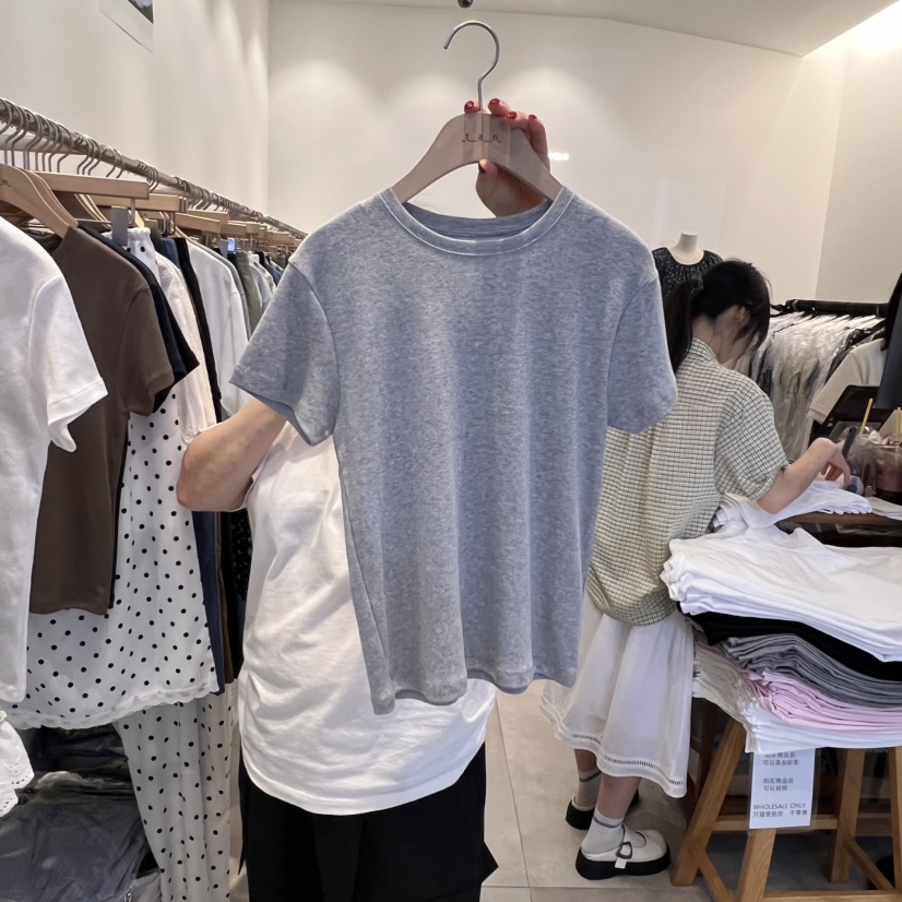 TAN&COMO直郵韓國代購㊣女裝新款熱賣休閑人氣25春夏T恤tan-COMOT恤圖色5