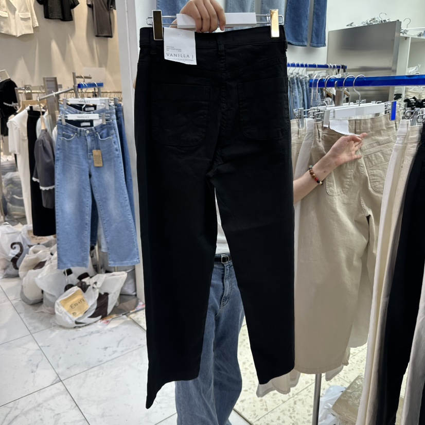 VANILLA J韓國直郵㊣女裝新款25春夏時尚熱賣休閑人氣休閑褲VANILLA J休閑褲