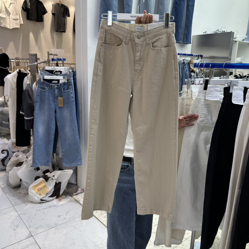 VANILLA J韓國直郵㊣女裝新款25春夏時尚熱賣休閑人氣休閑褲VANILLA J休閑褲圖色2