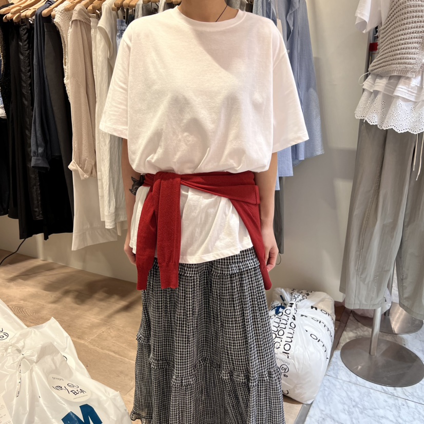 ORMORE韓國直郵㊣東大門實拍女裝新品時尚25春夏人氣熱賣T恤ORMORET恤圖色7