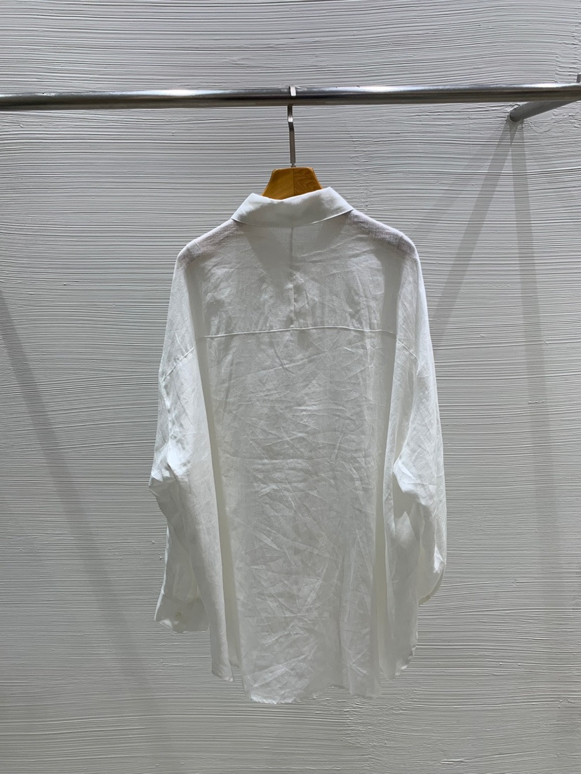 LUCY SALON韓國直郵㊣東大門實拍女裝新款25春夏襯衫蕾絲衫亞麻寬松LUCY SALON襯衫/蕾絲衫