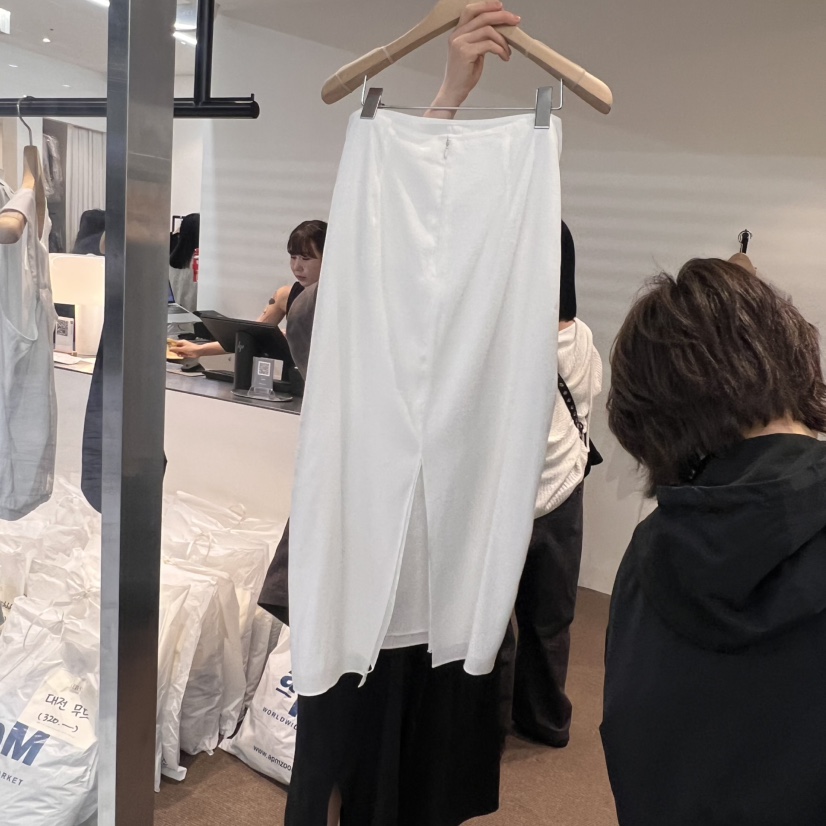 OBJECT韓國㊣直郵東大門代購女裝新款人氣推薦熱賣休閑長裙OBJECT長裙