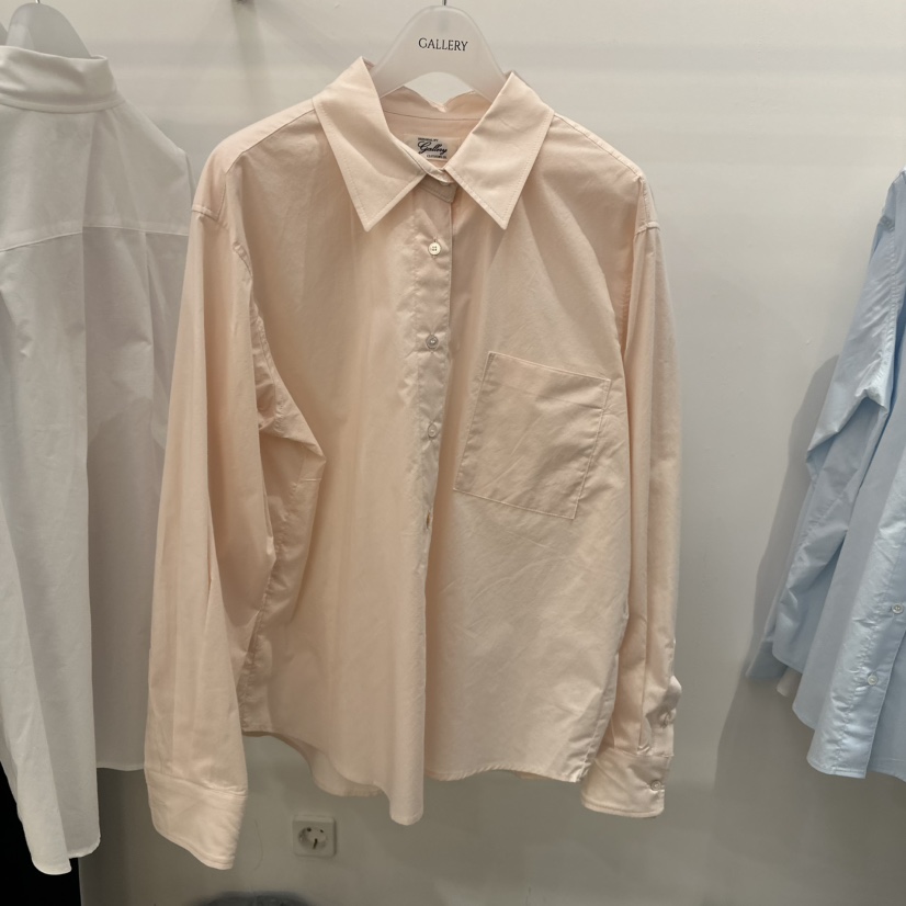 GALLERY-P韓國㊣直郵東大門代購女裝新款熱賣25春夏襯衫蕾絲衫GALLERY襯衫/蕾絲衫圖色2