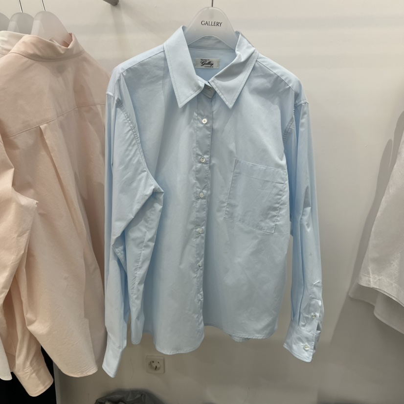 GALLERY-P韓國㊣直郵東大門代購女裝新款熱賣25春夏襯衫蕾絲衫GALLERY襯衫/蕾絲衫圖色3