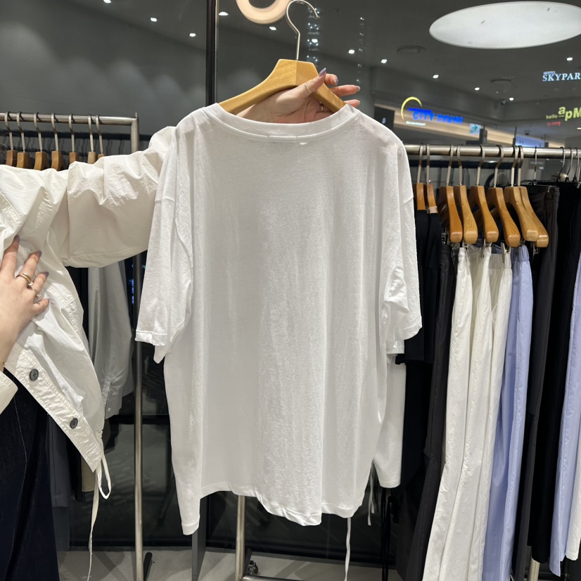 TREND SELLER/G直郵韓國代購㊣女裝新品25春夏時尚休閑T恤G/TREND SELLERT恤