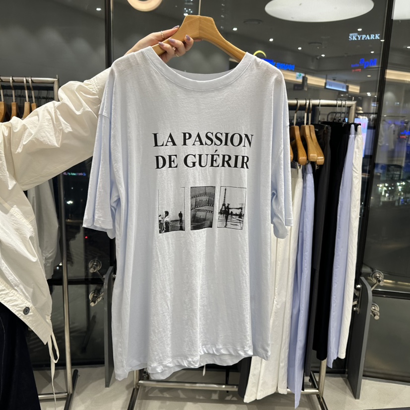 TREND SELLER/G直郵韓國代購㊣女裝新品25春夏時尚休閑T恤G/TREND SELLERT恤圖色3