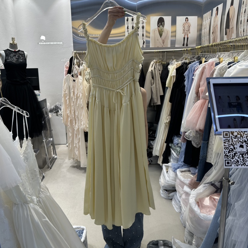 CHARLES THE SECOND韓國直郵㊣東大門實拍女裝新品熱賣連衣裙CHARLES THE SECOND/CHEAP-CHIC連衣裙