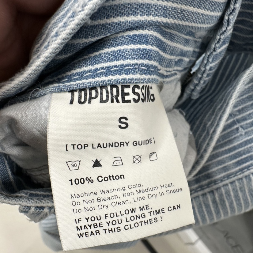 TOPDRESSING韓國直郵㊣女裝新品時尚人氣休閑推薦25春夏牛仔褲TOPDRESSING牛仔褲