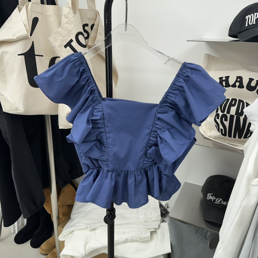 TOPDRESSING韓國㊣直郵東大門代購女裝新品25春夏人氣吊帶背心TOPDRESSING吊帶/背心圖色2