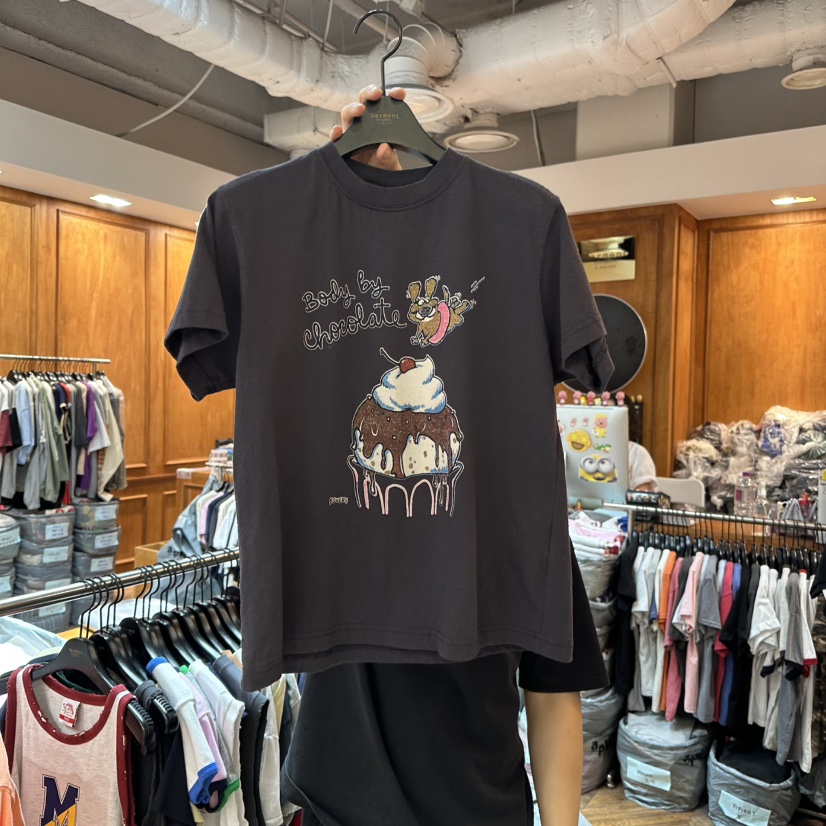 GARMENT-P韓國直郵㊣女裝新品時尚人氣推薦熱賣25春夏休閑T恤GARMENTT恤圖色3