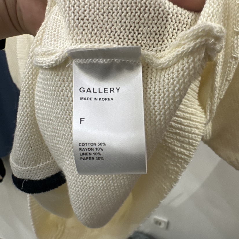 GALLERY-P韓國直郵㊣東大門實拍女裝新品推薦25春夏針織衫開衫GALLERY針織衫