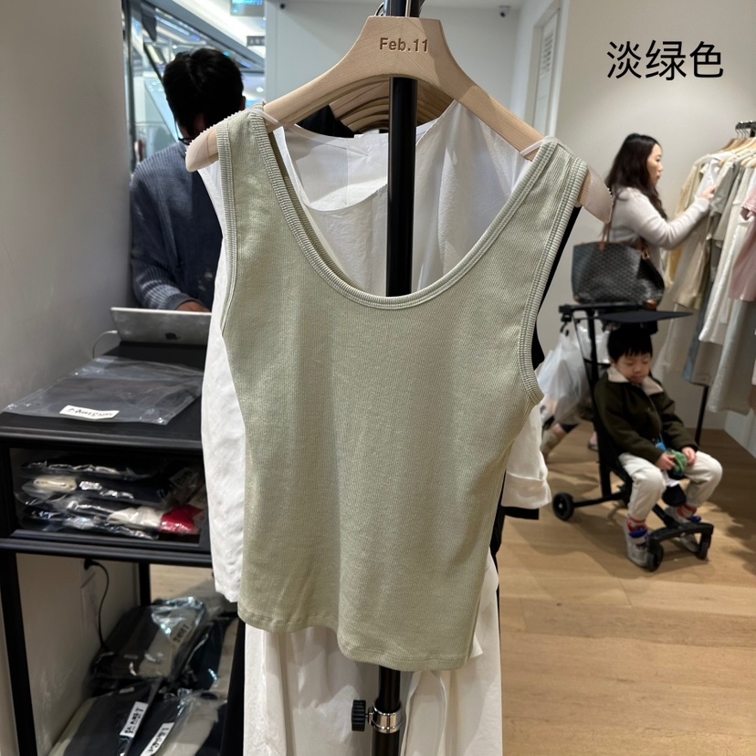 FEBRUARY 11直郵韓國代購㊣女裝新品25春夏時尚熱賣吊帶背心FEBRUARY11吊帶/背心圖色3