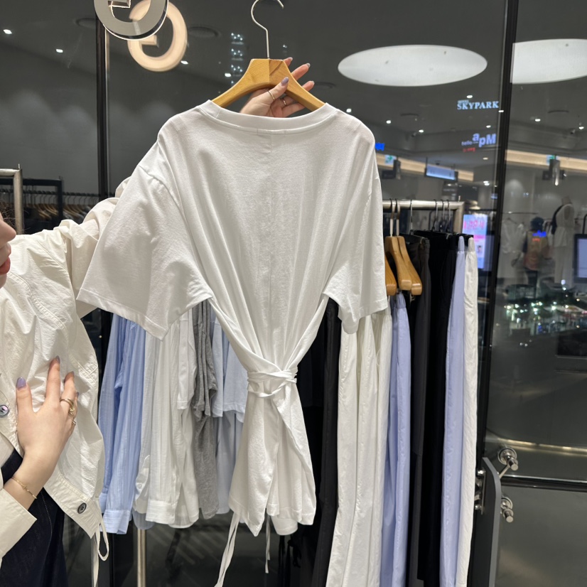 TREND SELLER/G韓國直郵㊣東大門實拍女裝新款時尚休閑T恤G/TREND SELLERT恤
