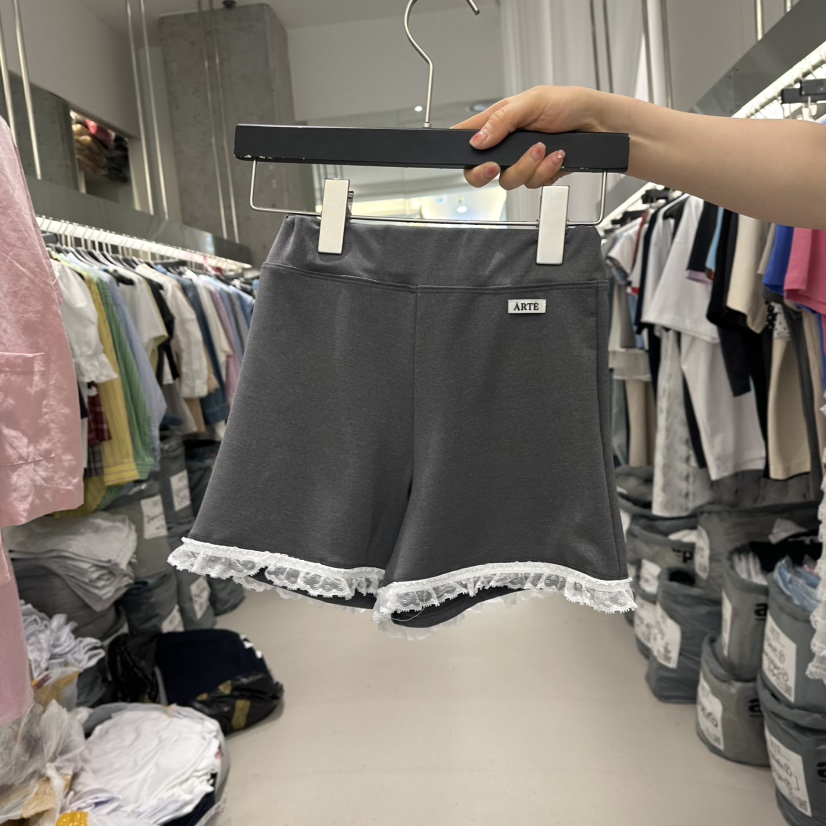 ARTE STUDIO直郵韓國代購㊣女裝新品時尚打底褲鯊魚褲緊身褲蕾絲ARTE STUDIO打底褲/鯊魚褲圖色2