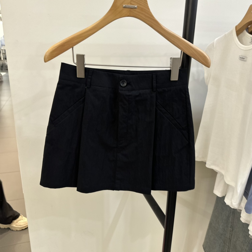 3 ANOTHER韓國直郵㊣東大門實拍女裝新款推薦時尚短裙棉質3 ANOTHER短裙圖色3