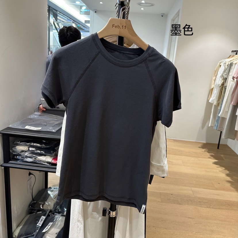 FEBRUARY 11韓國直郵㊣女裝新品25春夏時尚人氣休閑熱賣T恤FEBRUARY11T恤圖色2