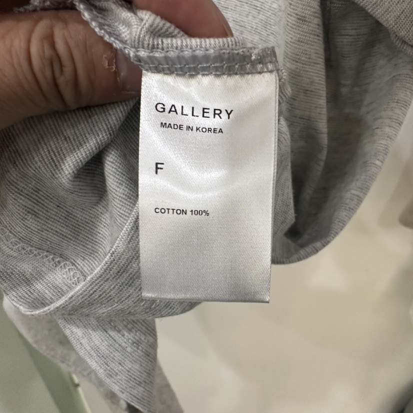 GALLERY-P韓國㊣直郵東大門代購女裝新品時尚25春夏熱賣T恤GALLERYT恤