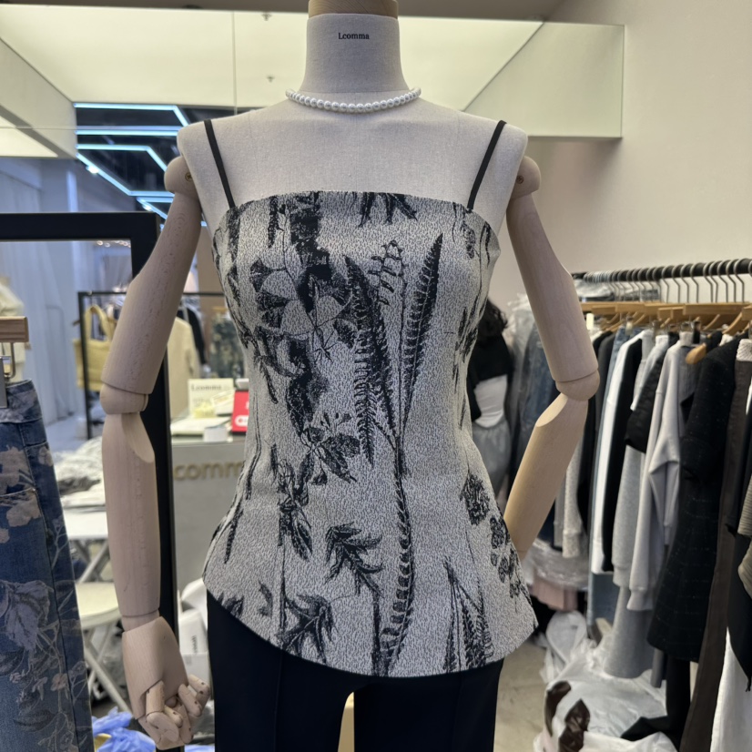 LCOMMA韓國㊣直郵東大門代購女裝新款推薦熱賣休閑吊帶背心LCOMMA吊帶/背心