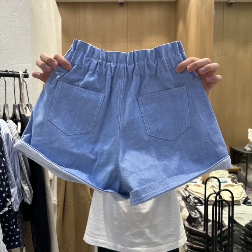 TRIPLE SEVEN韓國直郵㊣東大門實拍女裝新品熱賣25春夏短褲TRIPLE SEVEN短褲