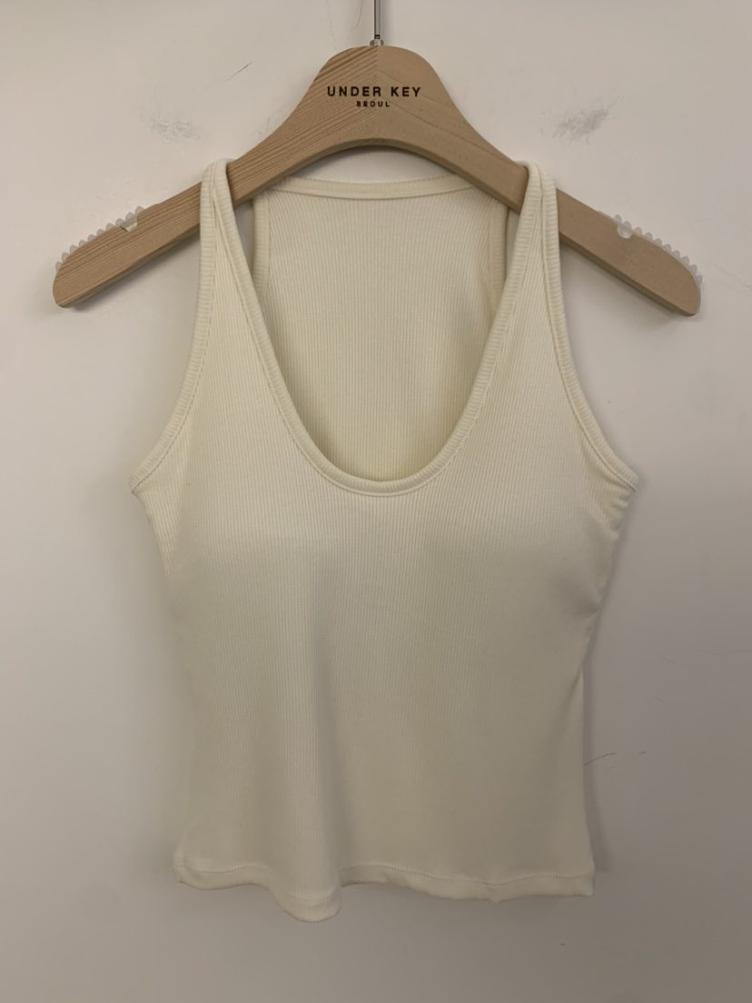 UNDER KEY韓國㊣直郵東大門代購女裝新款人氣休閑吊帶背心UNDER KEY吊帶/背心圖色2