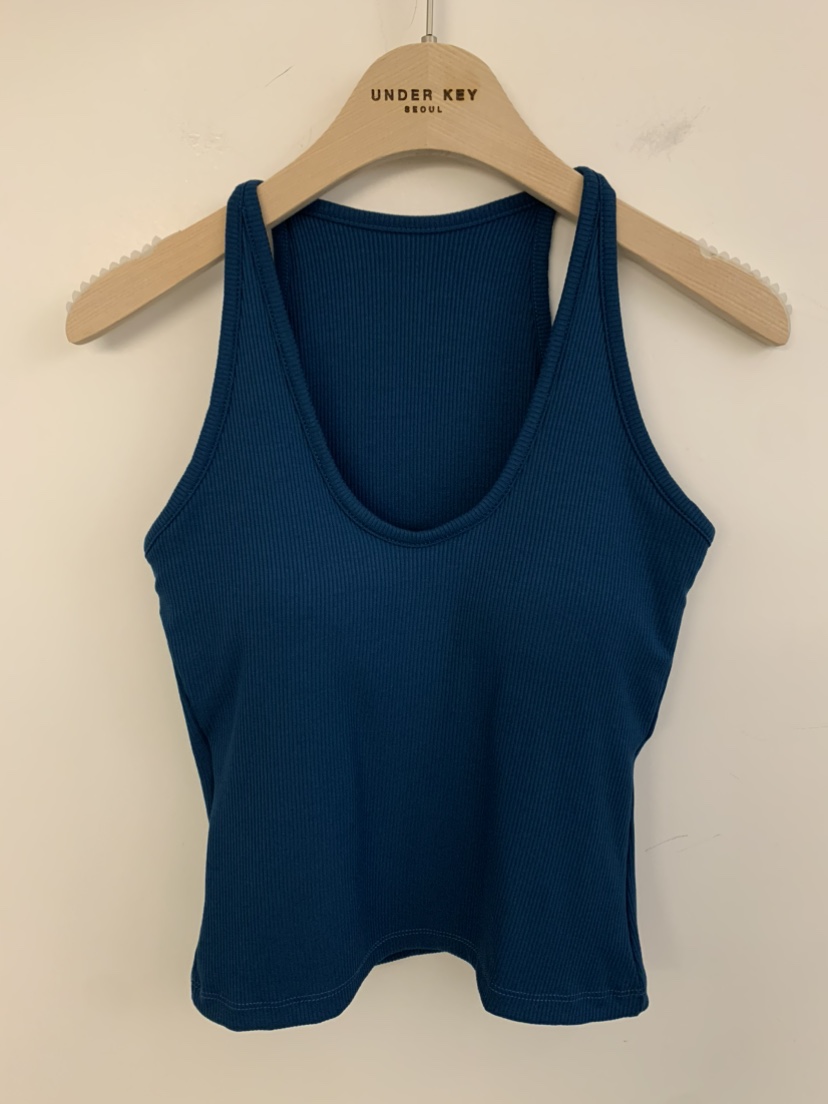 UNDER KEY韓國㊣直郵東大門代購女裝新款人氣休閑吊帶背心UNDER KEY吊帶/背心圖色3