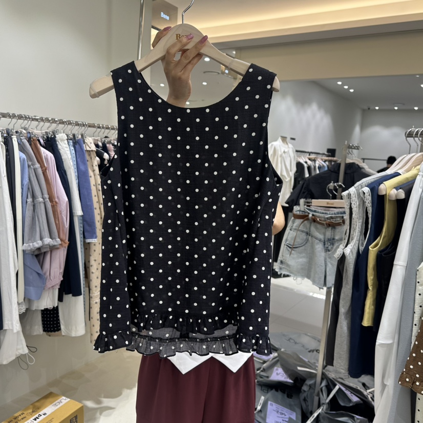 BENE韓國㊣直郵東大門代購女裝新品熱賣休閑時尚人氣吊帶背心BENE吊帶/背心圖色3