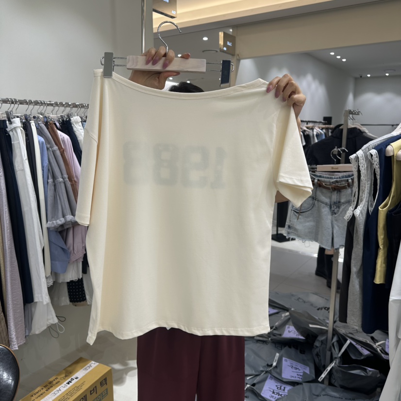BENE直郵韓國代購㊣女裝新款人氣熱賣時尚25春夏休閑推薦T恤BENET恤