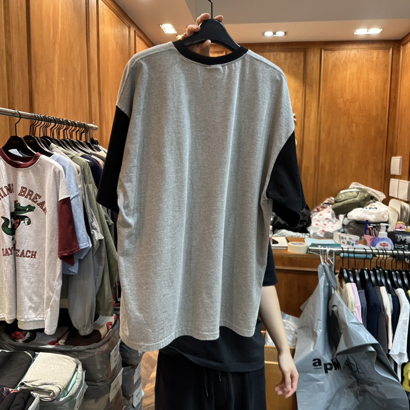 GARMENT-P韓國直郵㊣女裝新品時尚熱賣推薦25春夏休閑人氣T恤GARMENTT恤