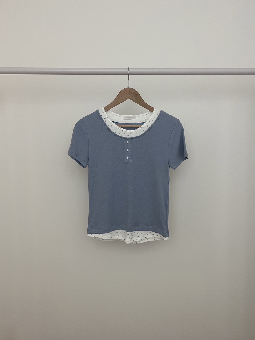 RE:OPENING韓國直郵㊣東大門實拍女裝新品休閑25春夏人氣T恤RE:OPENINGT恤圖色3