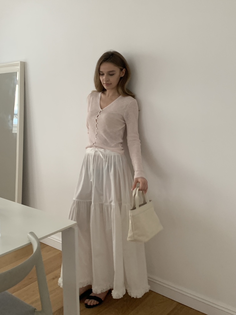 LOGARDEN韓國㊣直郵東大門代購女裝新品25春夏休閑長袖T恤開衫LO GARDEN長袖T恤