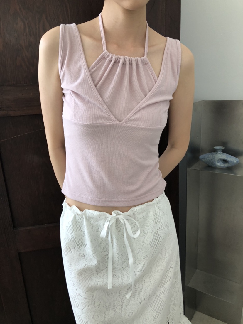 FLASH韓國直郵㊣東大門實拍女裝新款推薦25春夏熱賣吊帶背心FLASH吊帶/背心