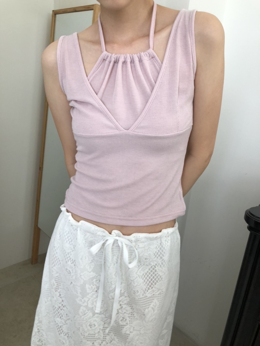 FLASH韓國直郵㊣東大門實拍女裝新款推薦25春夏熱賣吊帶背心FLASH吊帶/背心圖色3