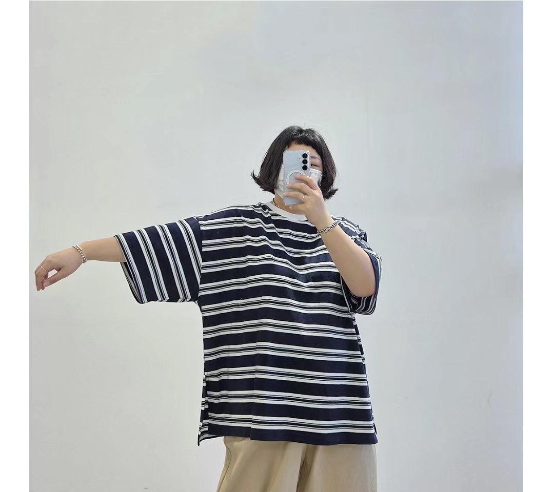 REALBLACK直郵韓國代購㊣女裝新品休閑推薦25春夏人氣時尚T恤REALBLACKT恤圖色3