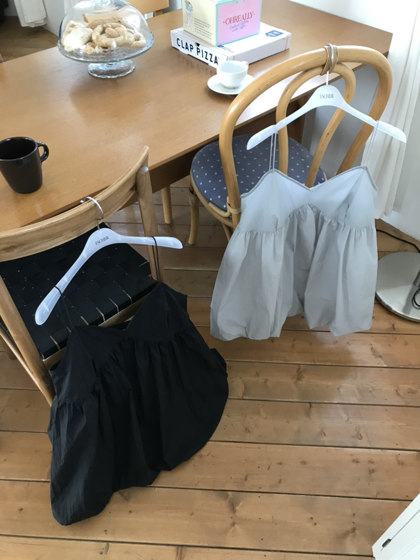 ESCHER韓國㊣直郵東大門代購女裝新品熱賣推薦休閑吊帶背心ESCHER吊帶/背心
