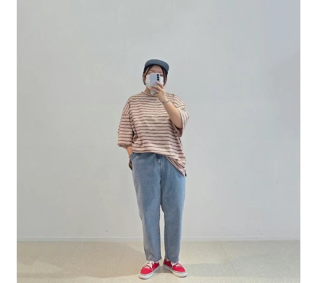 REALBLACK韓國㊣直郵東大門代購女裝新品時尚25春夏休閑T恤REALBLACKT恤