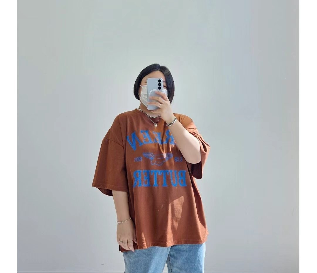 REALBLACK韓國㊣直郵東大門代購女裝新品人氣熱賣25春夏T恤REALBLACKT恤