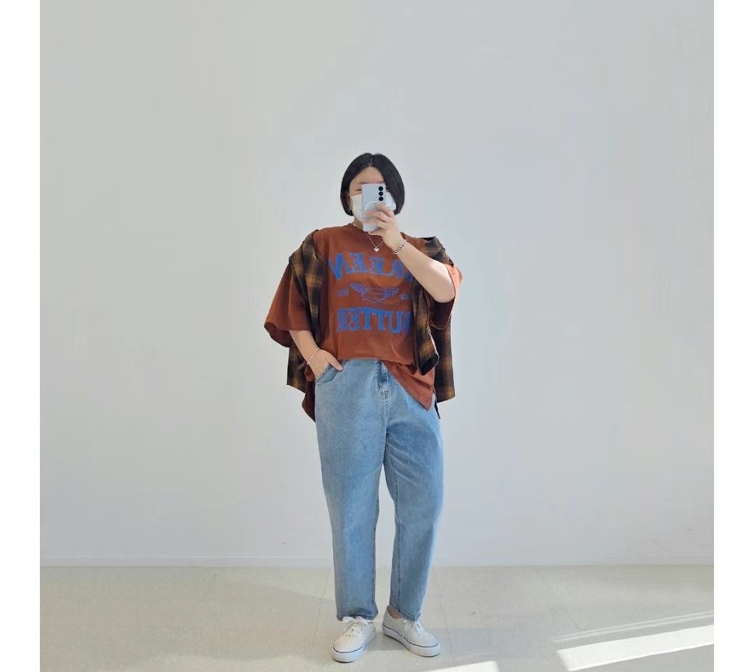 REALBLACK韓國㊣直郵東大門代購女裝新品人氣熱賣25春夏T恤REALBLACKT恤