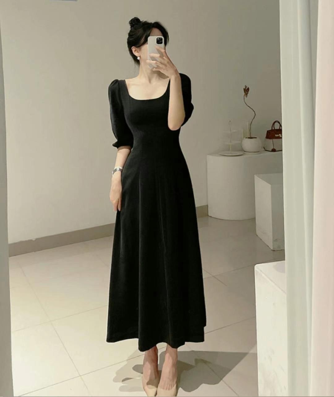 DRY FLOWER直郵韓國代購㊣女裝新品時尚人氣休閑推薦連衣裙DRY FLOWER連衣裙