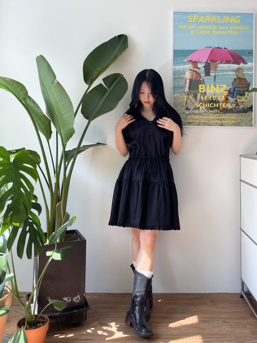 LEMATIN韓國直郵㊣女裝新品熱賣推薦人氣休閑25春夏時尚連衣裙LEMATIN連衣裙