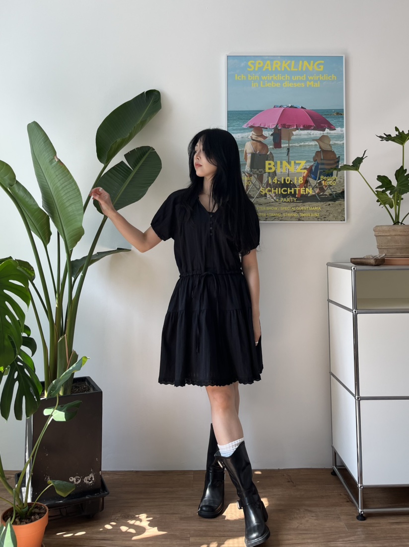 LEMATIN韓國直郵㊣女裝新品熱賣推薦人氣休閑25春夏時尚連衣裙LEMATIN連衣裙