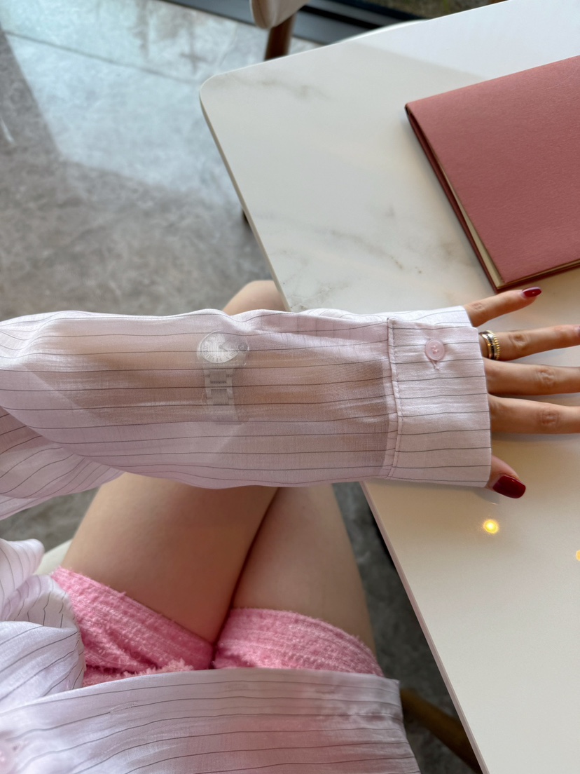 ON:UP直郵韓國代購㊣女裝新款人氣時尚熱賣襯衫蕾絲衫透視寬松ON:UP襯衫/蕾絲衫